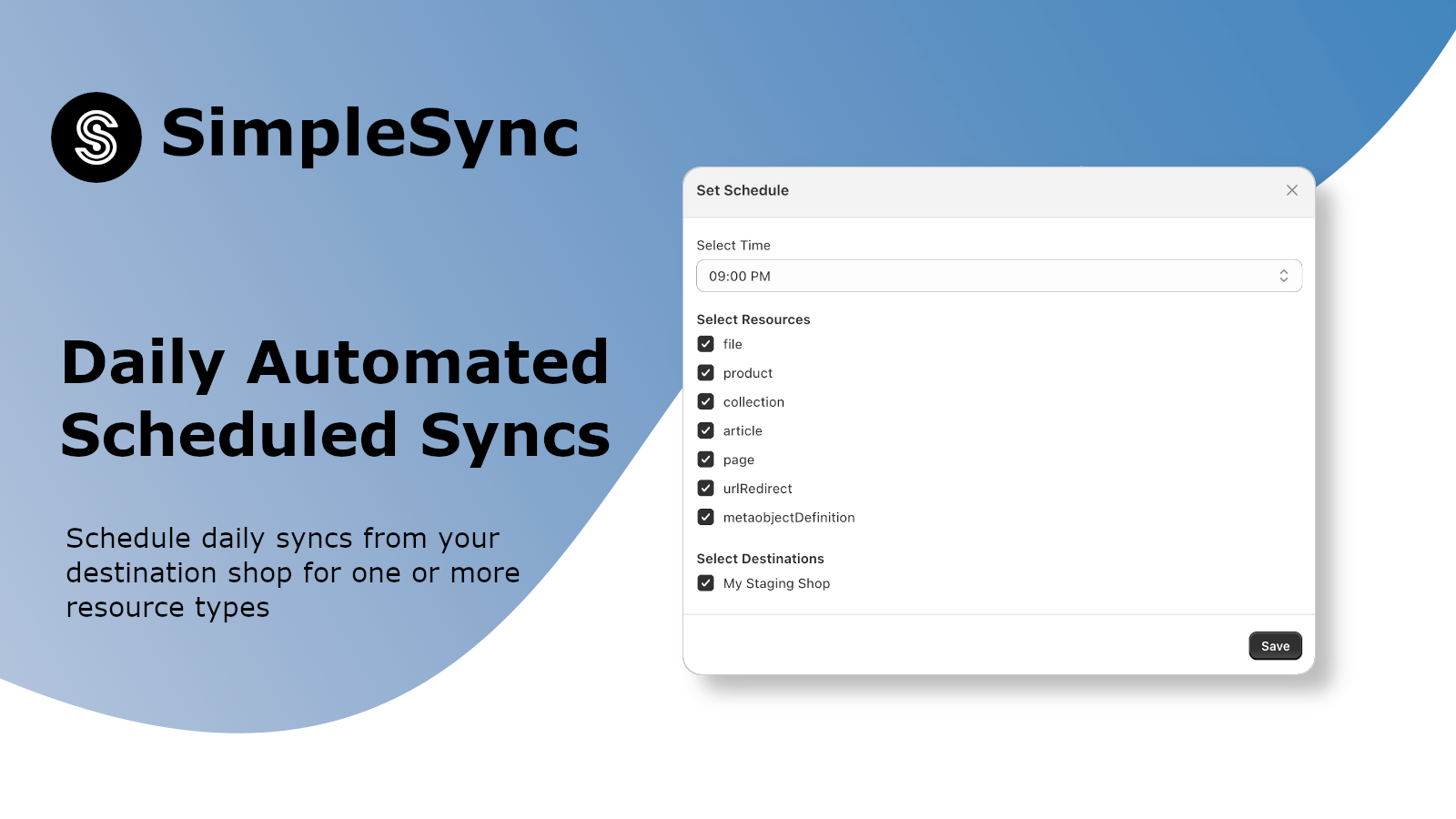SimpleSync screenshot 3